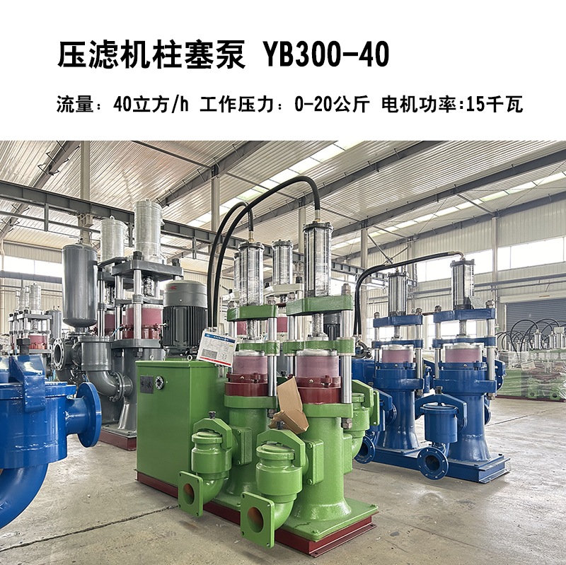 壓濾機柱塞泵產品圖片